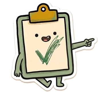 ToolTriage mascot pointing